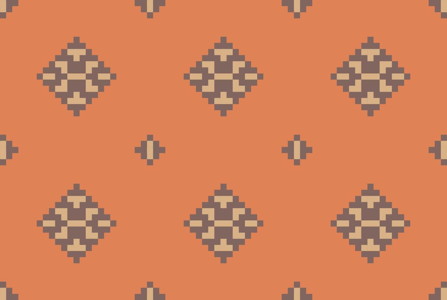 Fabric Texture Ethnic Filipino Patternfolk Embroidery, Aztec Geometric Ornament Print. Design for Carpet, Wallpaper, Clothing, Wrapping, Fabric vector