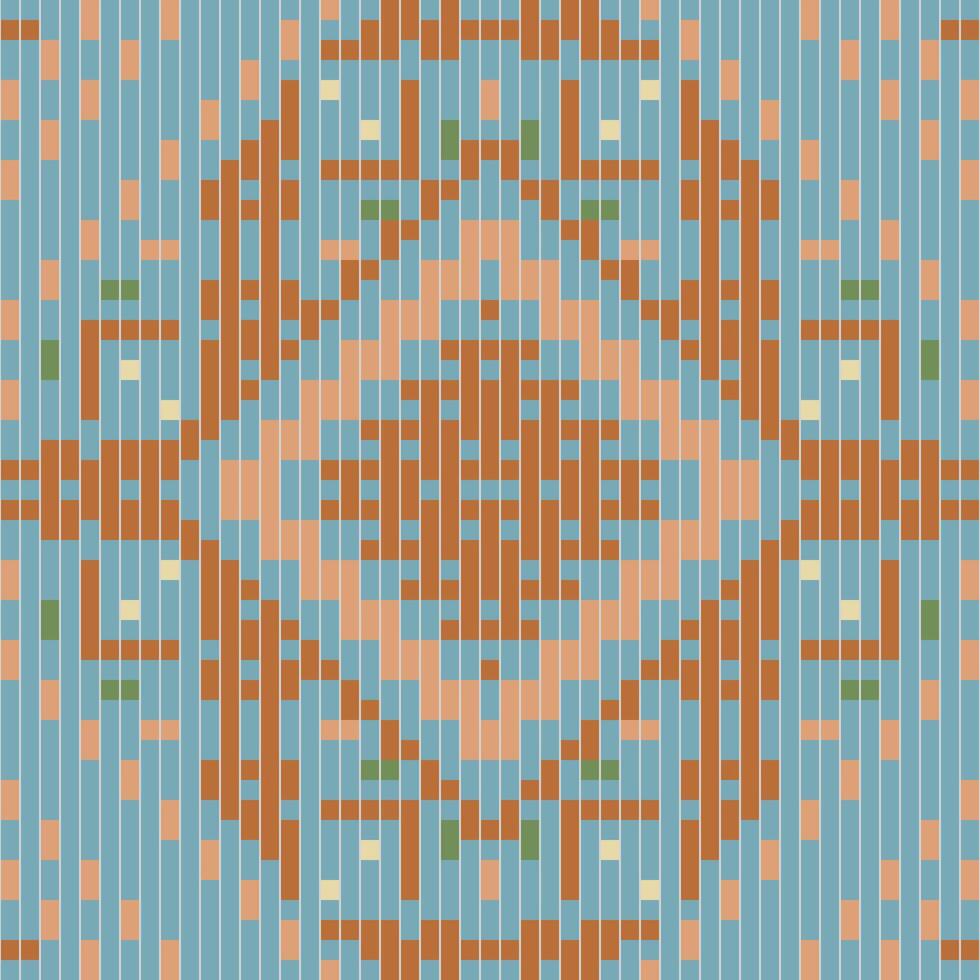 Motif Arabic Paper Patternfolk Embroidery, Aztec Geometric Ornament Print. Design for Carpet, Wallpaper, Clothing, Wrapping, Fabric vector