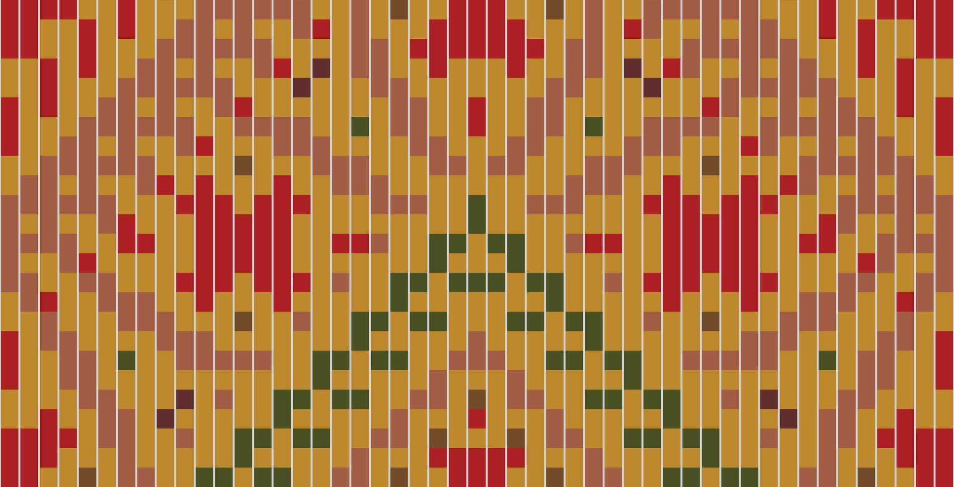 Knit Geometric Patterns Mathfolk Embroidery, Aztec Geometric Ornament Print. Design for Carpet, Wallpaper, Clothing, Wrapping, Fabric vector