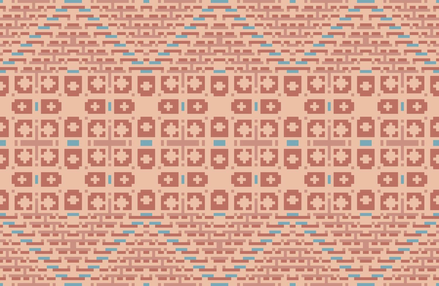 Nordic Geometric Pattern Backgroundfolk Embroidery, Aztec Geometric Ornament Print. Design for Carpet, Wallpaper, Clothing, Wrapping, Fabric vector