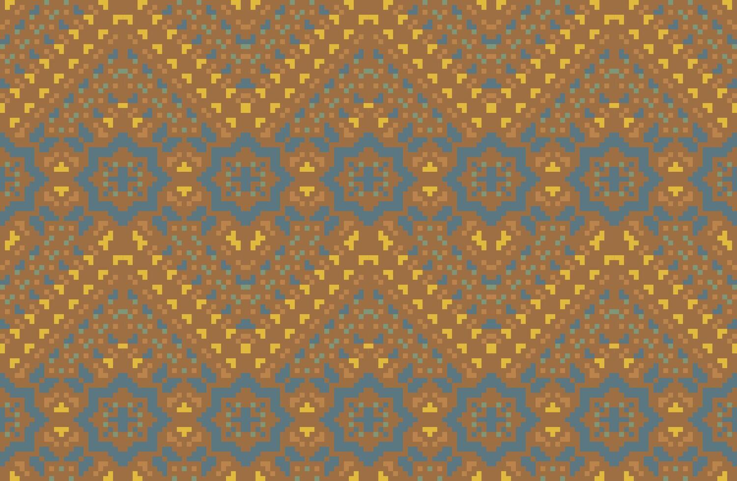 Palestinian Ikat Pattern Designfolk Embroidery, Aztec Geometric Ornament Print. Design for Carpet, Wallpaper, Clothing, Wrapping, Fabric vector
