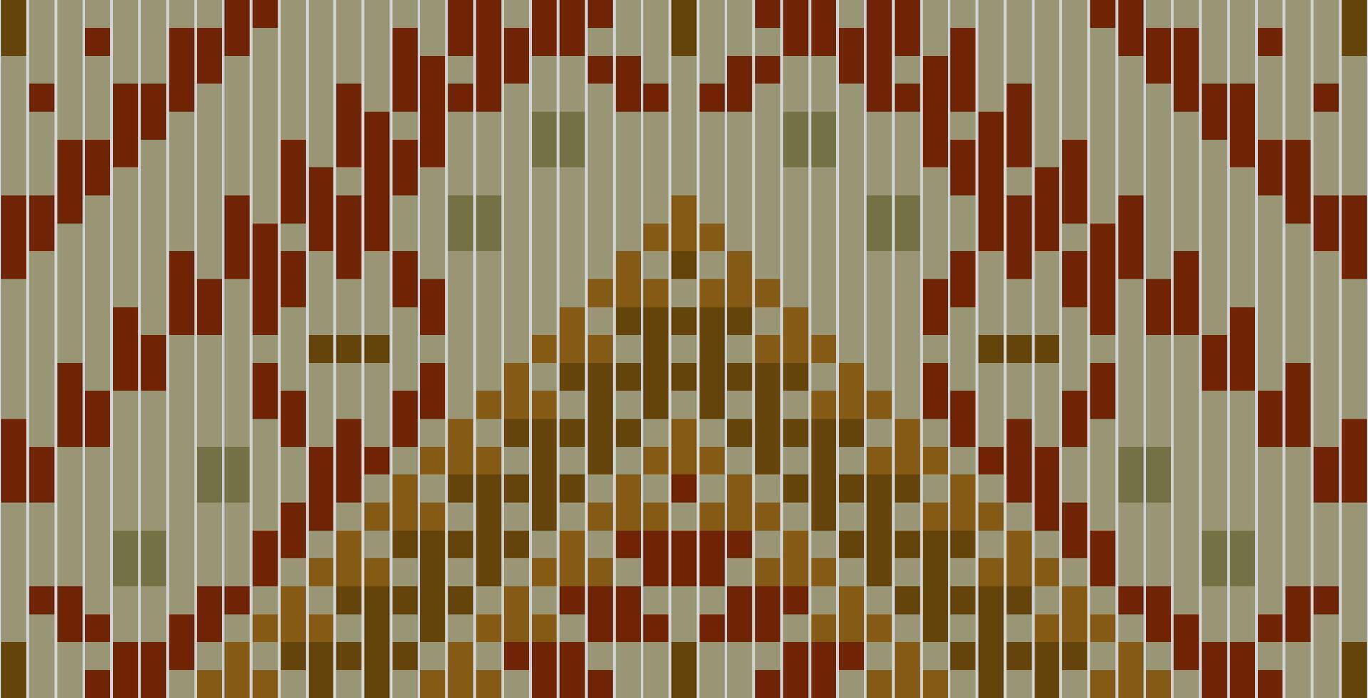 Zigzag Ikat Print Patternfolk Embroidery, Aztec Geometric Ornament Print. Design for Carpet, Wallpaper, Clothing, Wrapping, Fabric vector