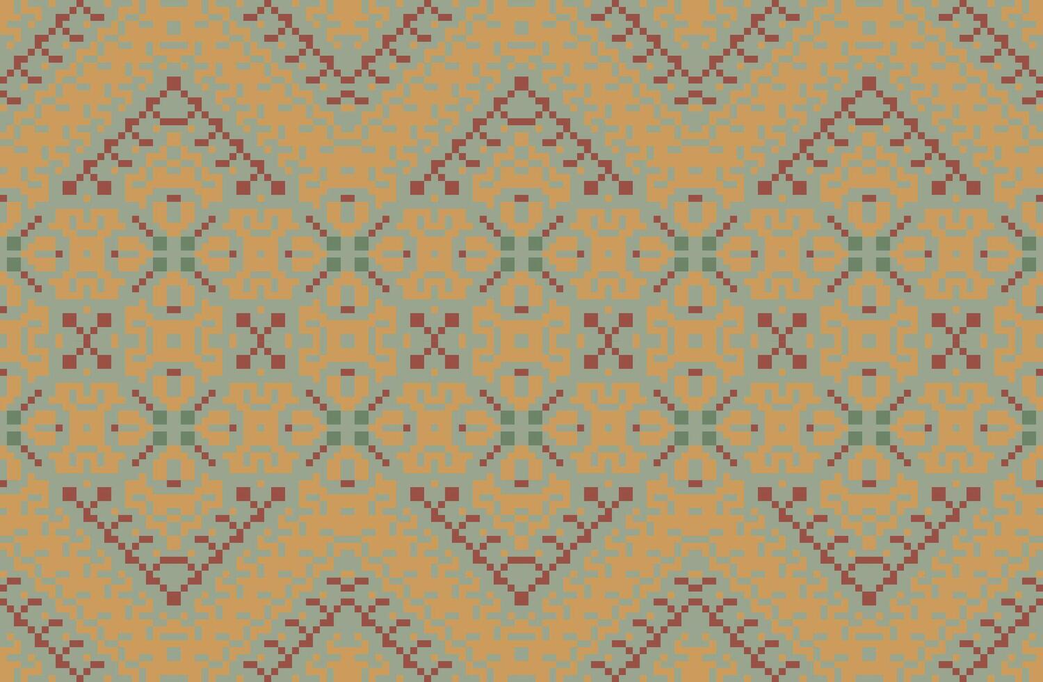Oriental Abstract Geometric Pattern With Stripes Linesfolk Embroidery, Aztec Geometric Ornament Print. Design for Carpet, Wallpaper, Clothing, Wrapping, Fabric vector
