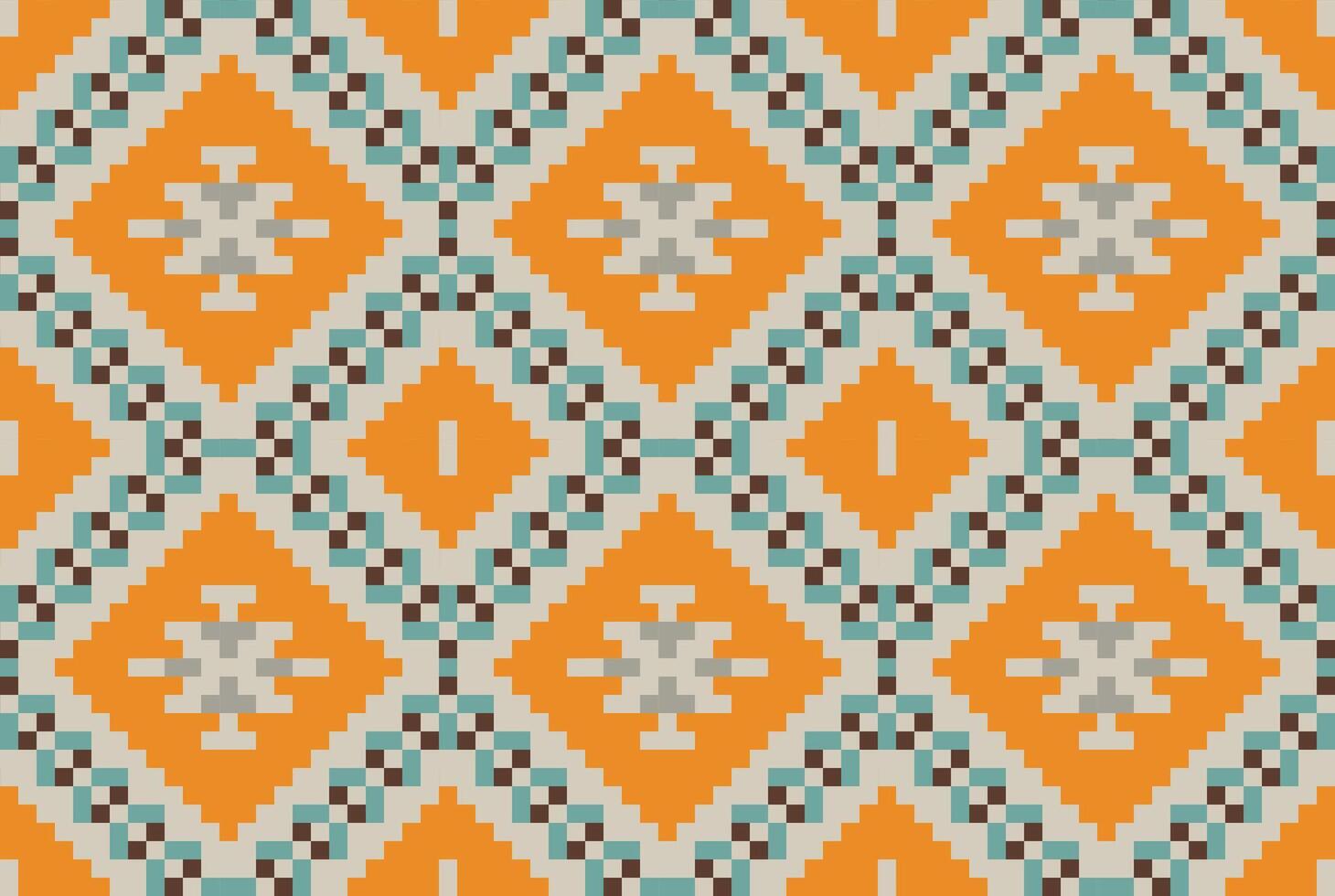 Turkish Abstract Geometric Pattern Designfolk Embroidery, Aztec Geometric Ornament Print. Design for Carpet, Wallpaper, Clothing, Wrapping, Fabric vector