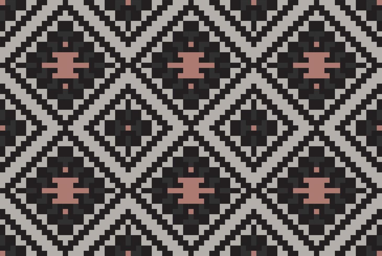 Boho Arabic Carpet Patternfolk Embroidery, Aztec Geometric Ornament Print. Design for Carpet, Wallpaper, Clothing, Wrapping, Fabric vector