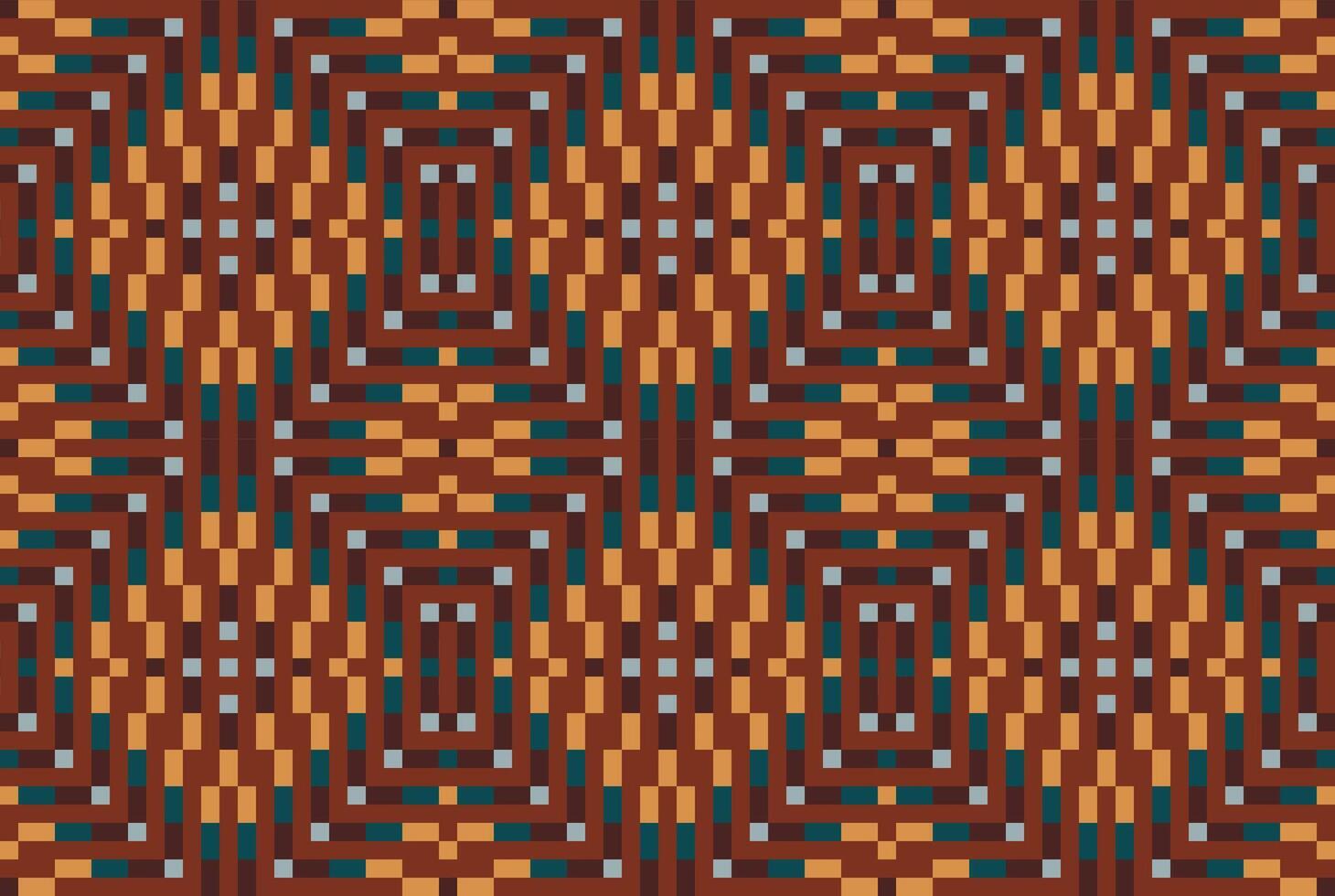 Turkish Geometrical Pattern Designfolk Embroidery, Aztec Geometric Ornament Print. Design for Carpet, Wallpaper, Clothing, Wrapping, Fabric vector