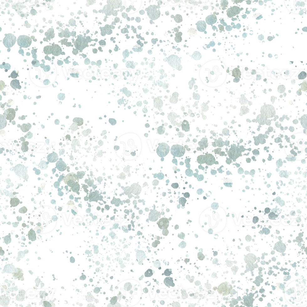 Blue abstract watercolor splashes seamless pattern. Hand drawn sea drops background, stroke clipart for textile, fabric, wallpaper design. Minimalism style repeated painting png