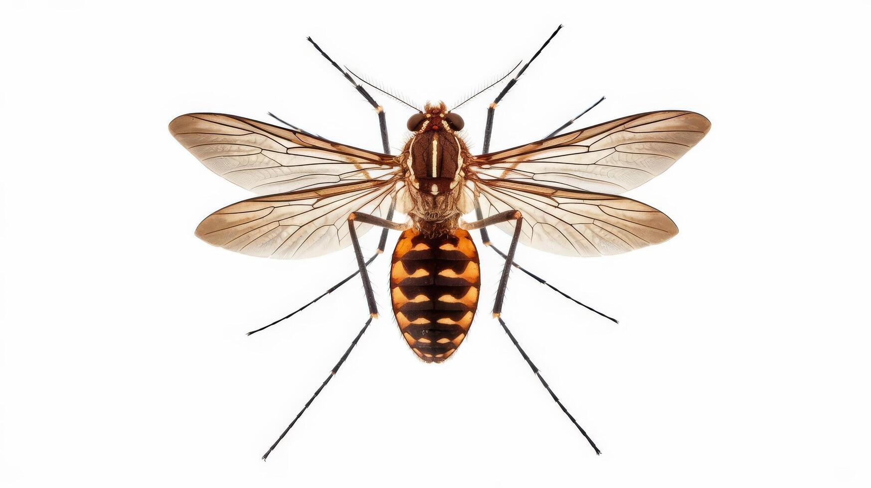 Mosquito colis isolated on white background photo