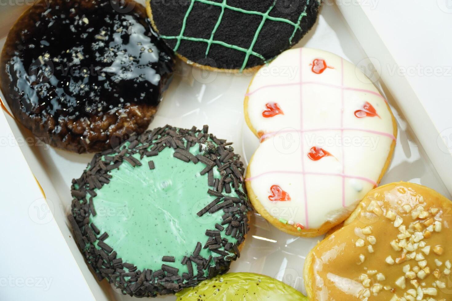 A box of donuts photo