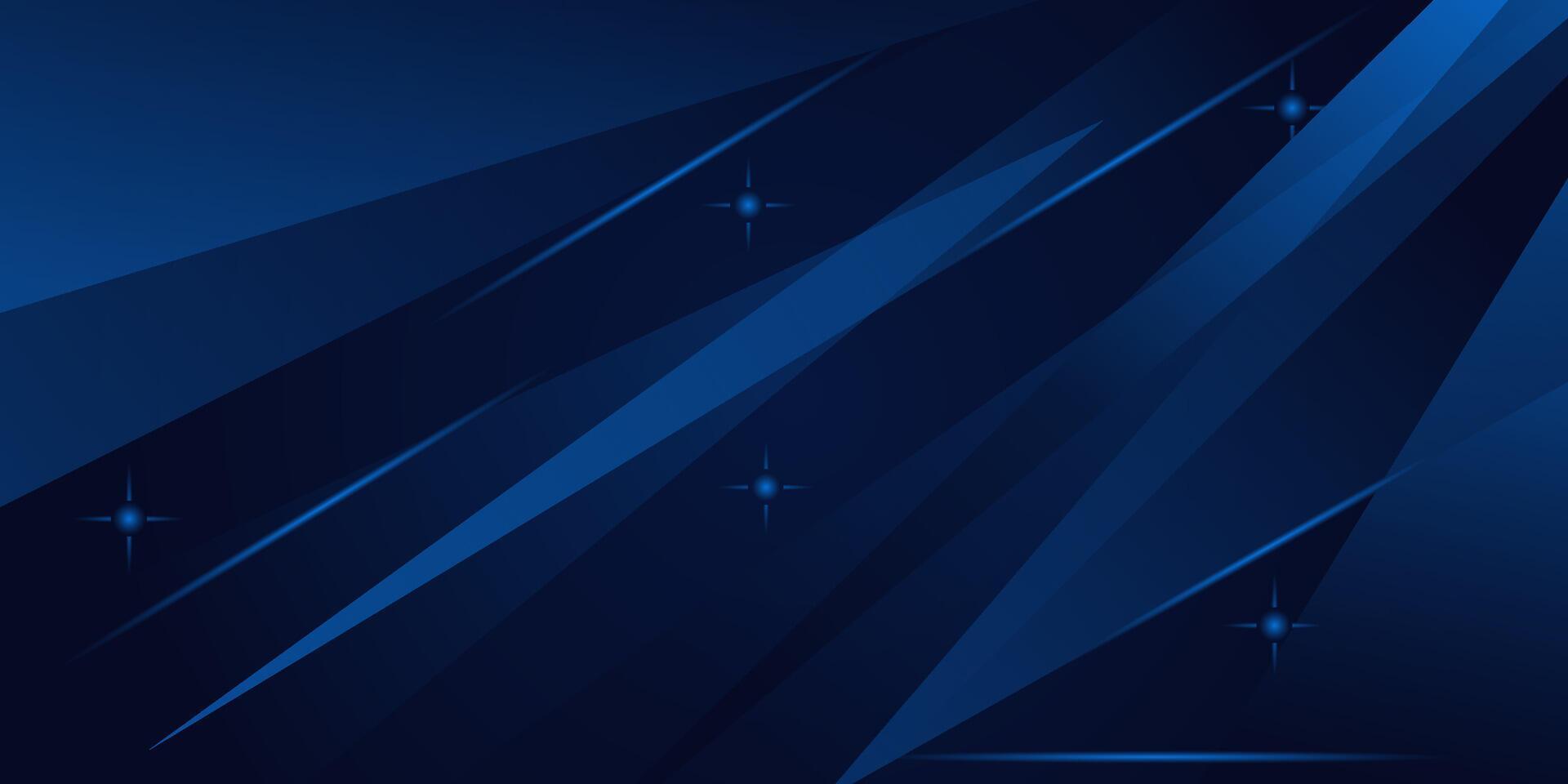 Abstract dark blue geometric triangle 3D background. Trendy shape pattern design. Eps10 vector
