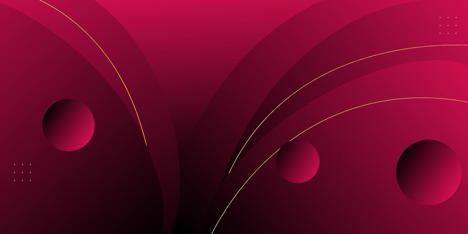 Abstract pink wave background. Realistic gold wave and line pattern background. Eps10 vector