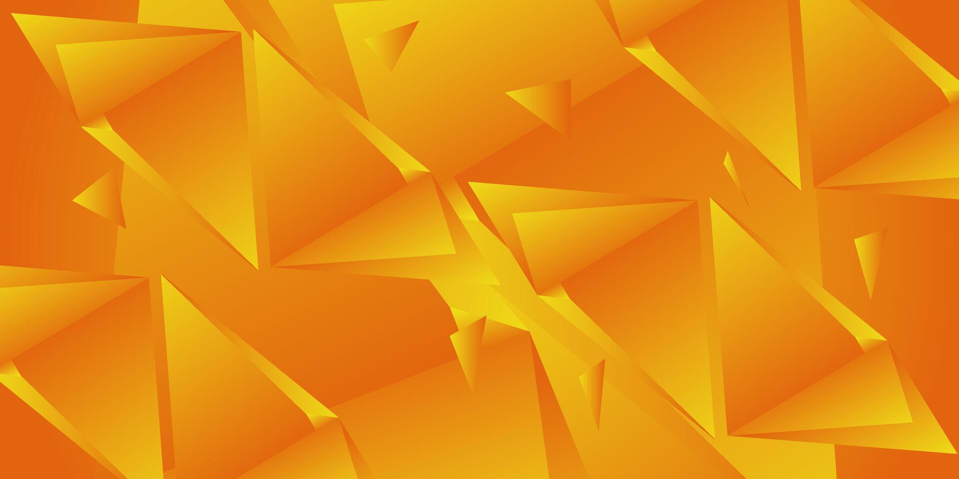 Abstract bright orange 3D background. Triangle turquoise color geometric design. Modern overlapping paper cut futuristic background illustration. Eps10 vector