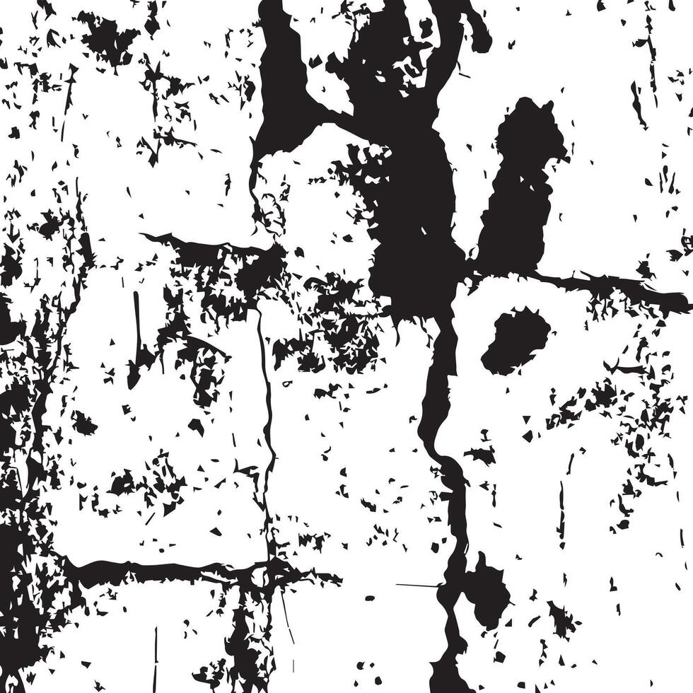 Cracked Paint Grunge Effect Background vector