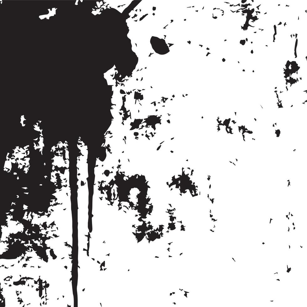 Splatters and Drips Grunge Effect Background vector