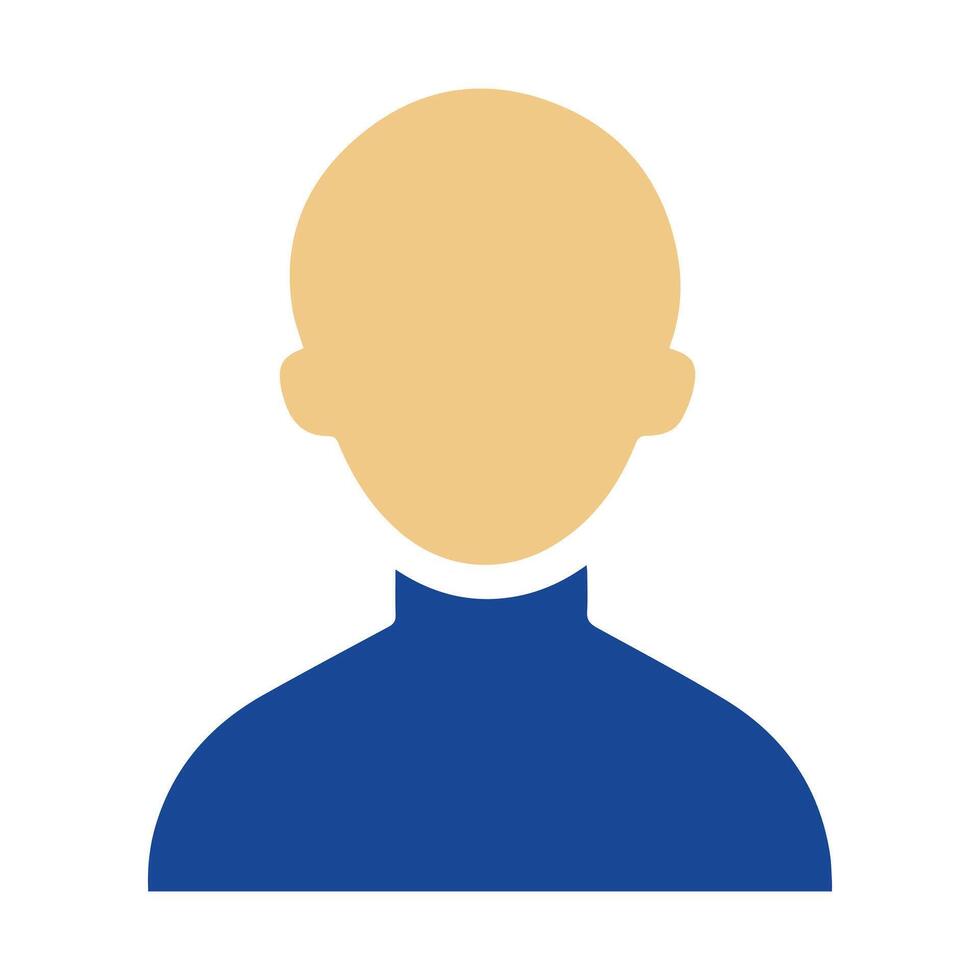 Abstract Simple Person Figure Icon or Logo Design Template vector
