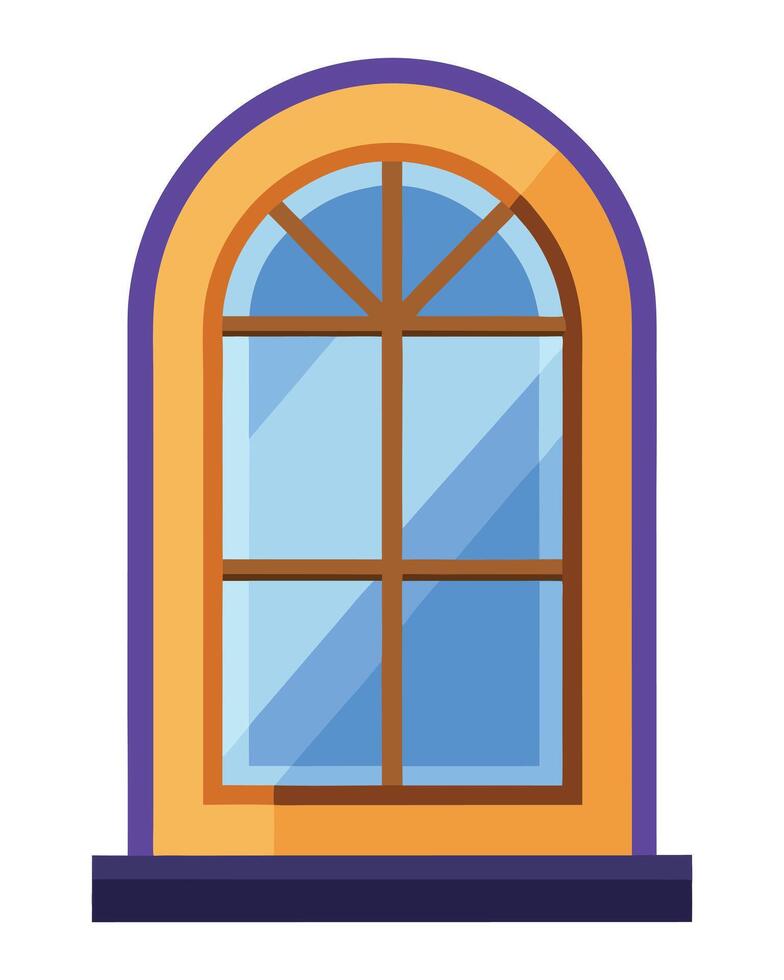 old-fashioned radio outline style vector