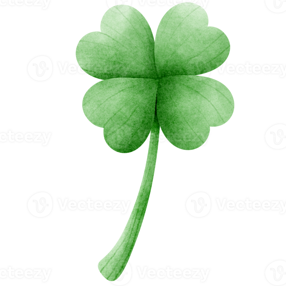 a four leaf clover on a transparent background png