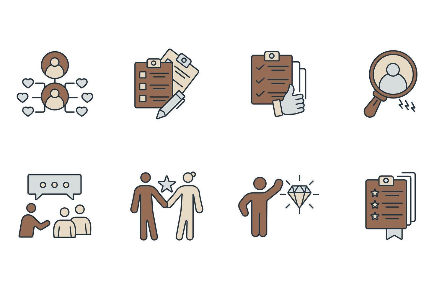 Community Manager icon vector