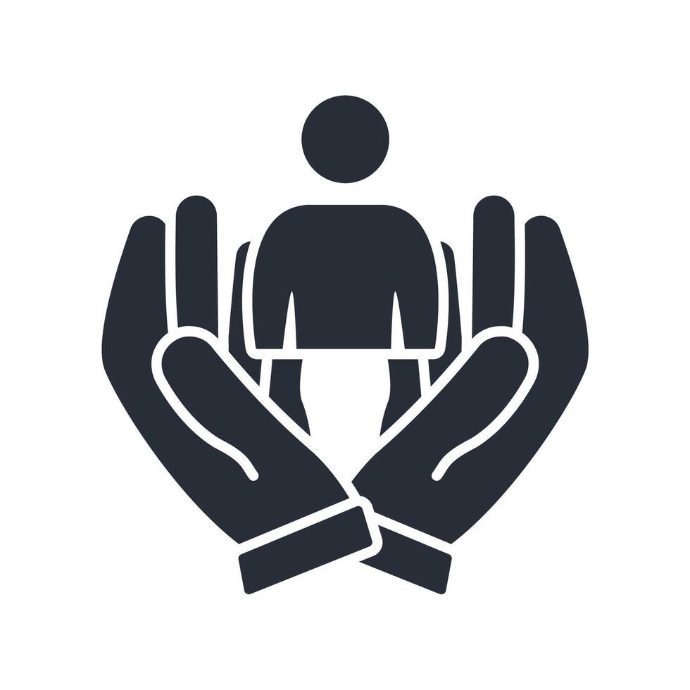 help icons Flat style design vector