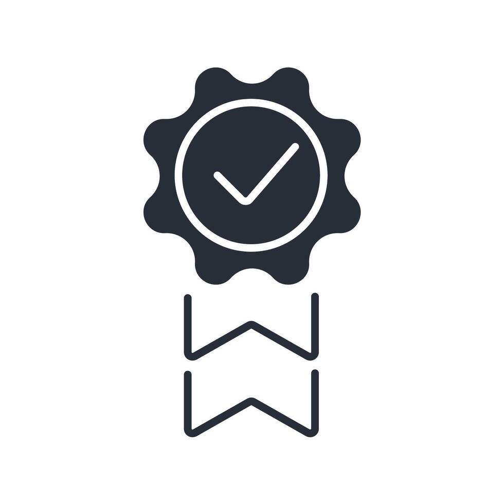 guarantee icons Flat style design vector