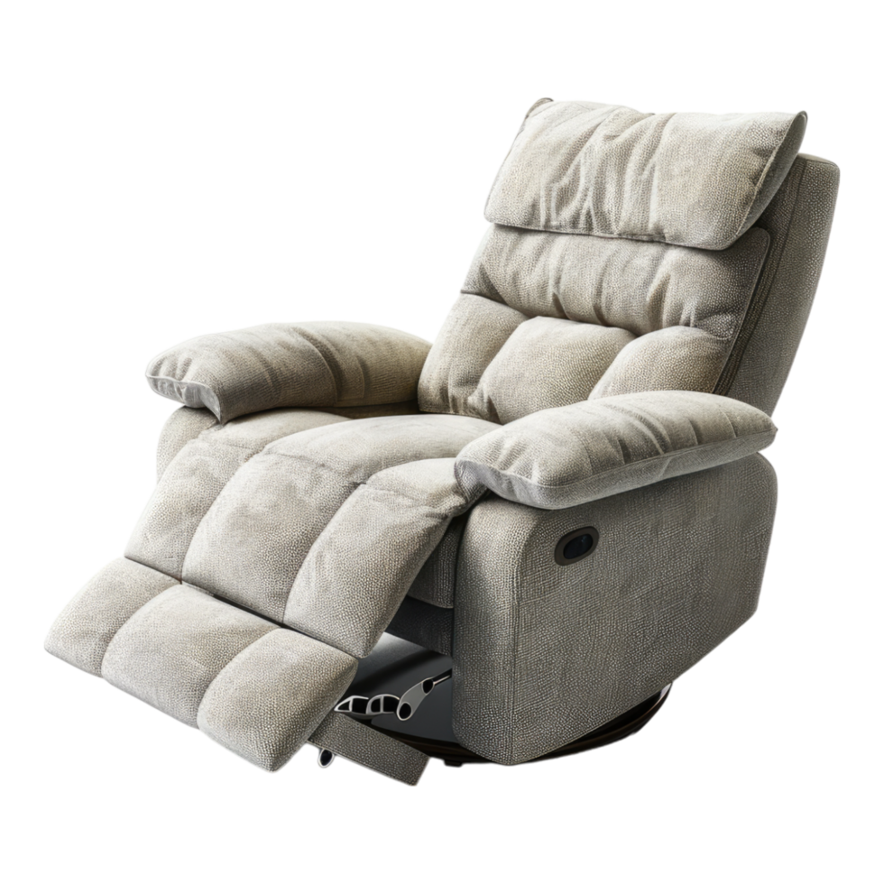 The recliner chair on transparent background png