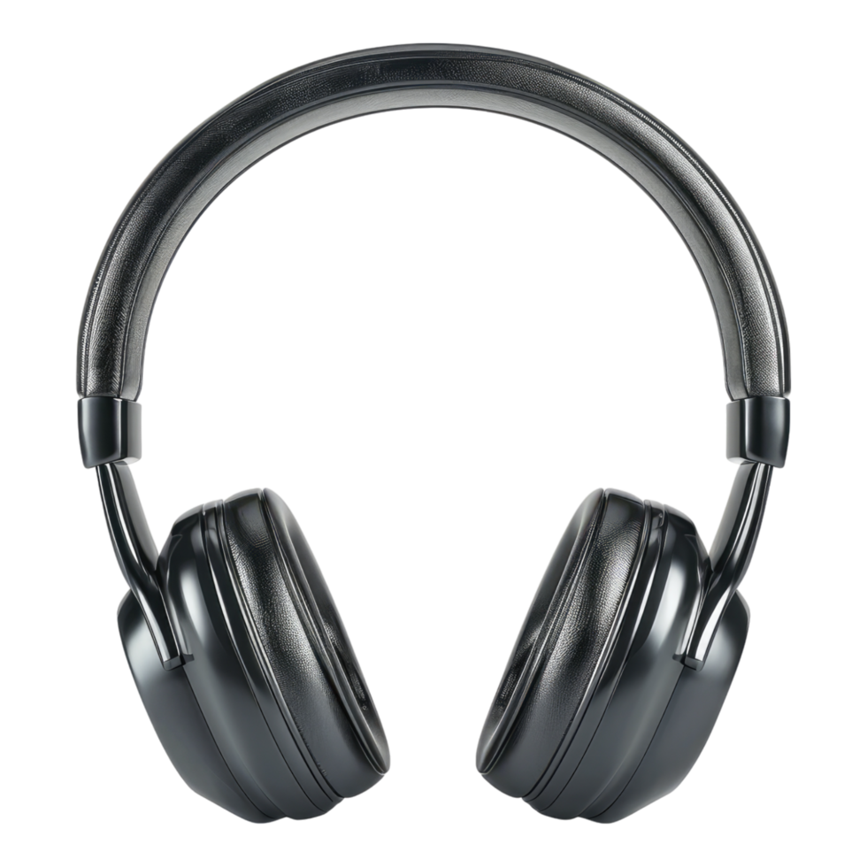 A pair of headphones on transparent background png