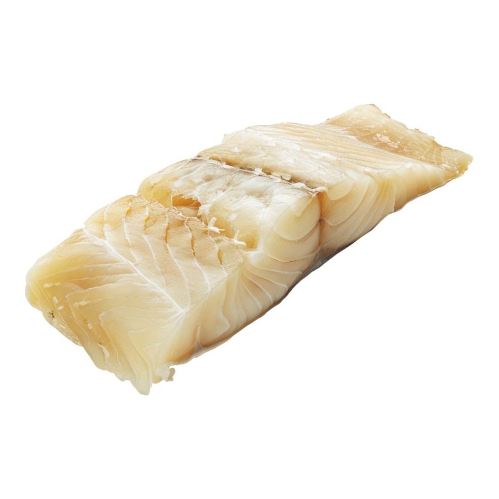 A piece of fish on transparent background png
