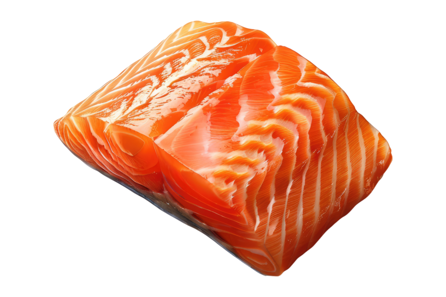 Salmon on transparent background png