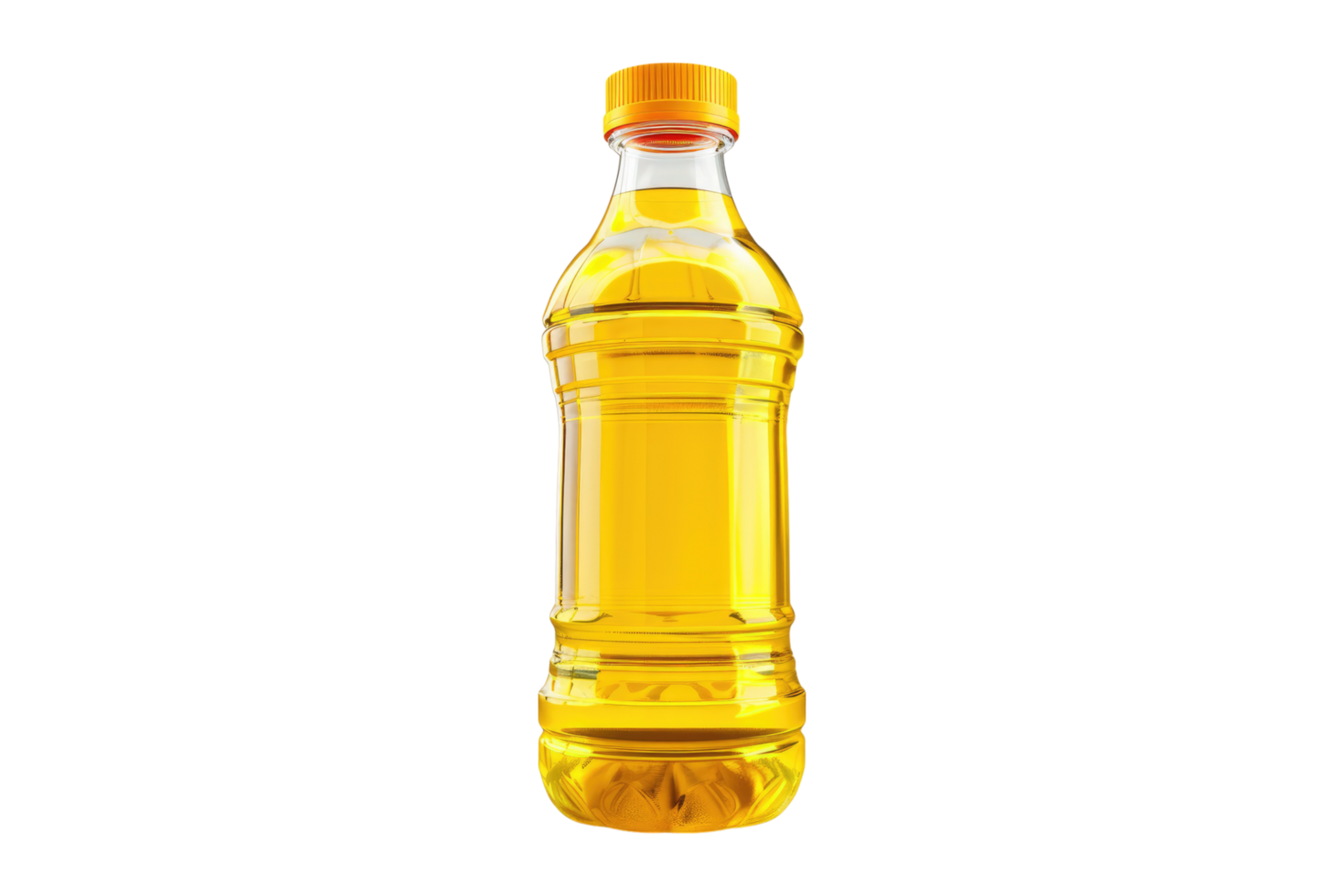 A bottle of oil on transparent background png