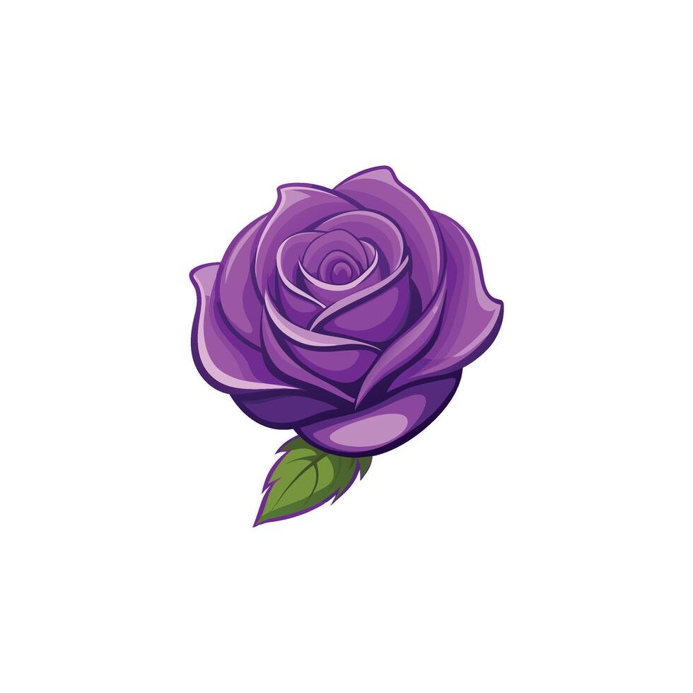 A delicate and dreamy rose with a soft, enchanting aura. vector