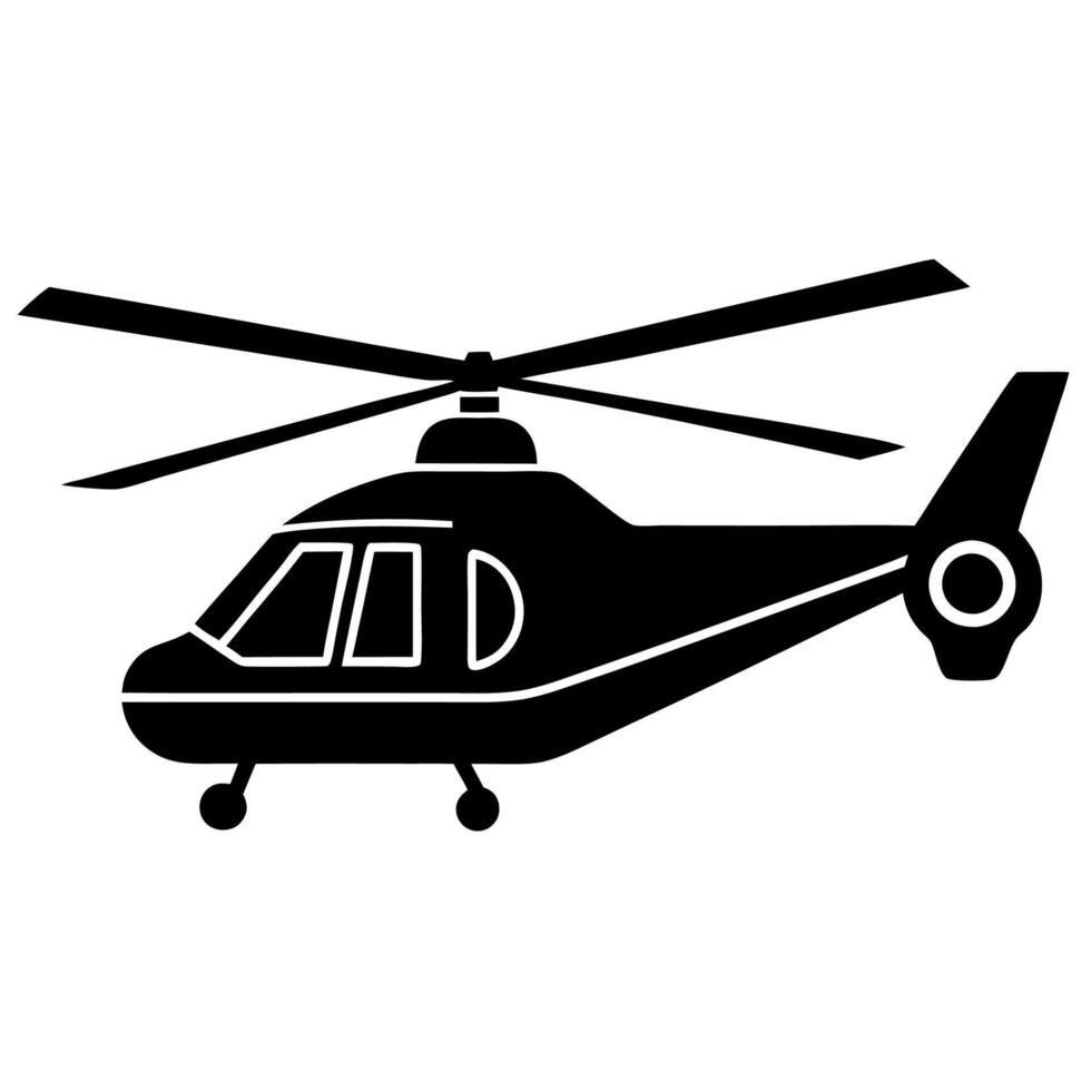 Advanced Drone Helicopter vector