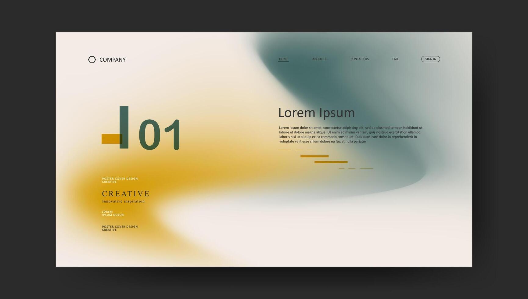 fluid gradient background. Futuristic retro design wallpaper for banner, cover, flyer, presentation, advertising, landing page vector