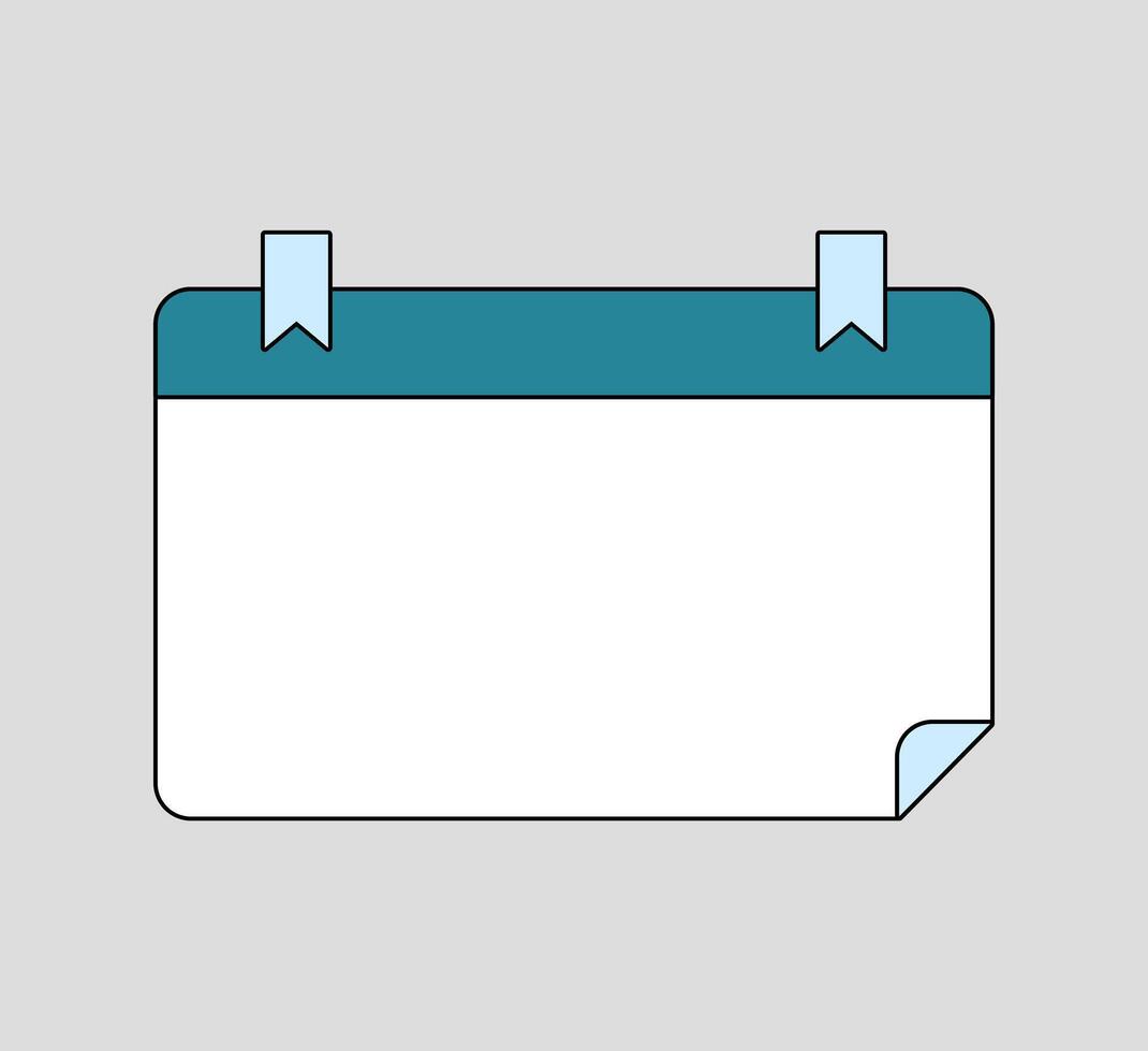 Functional Grid-Patterned Notepad vector