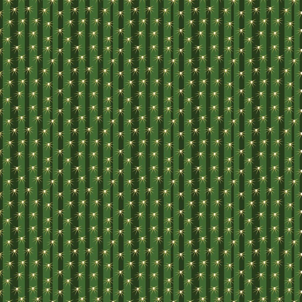 Cactus tropical plant texture decorative seamless pattern vector