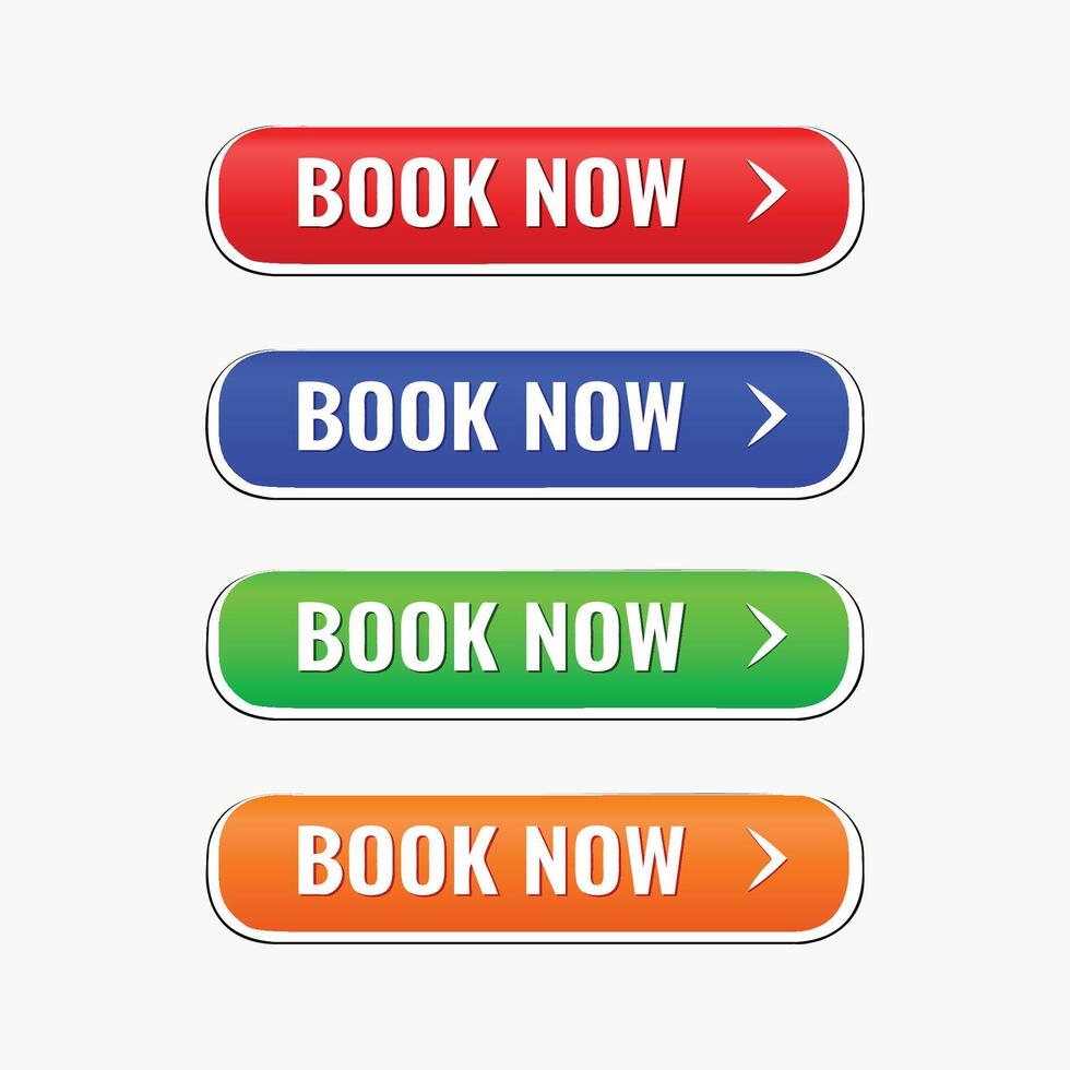 Book Now button design vector
