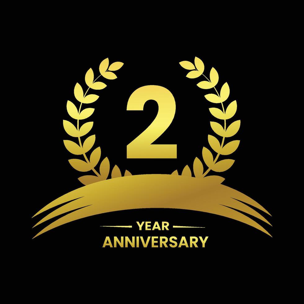 2 Years Strong A Journey of Love and Growth vector