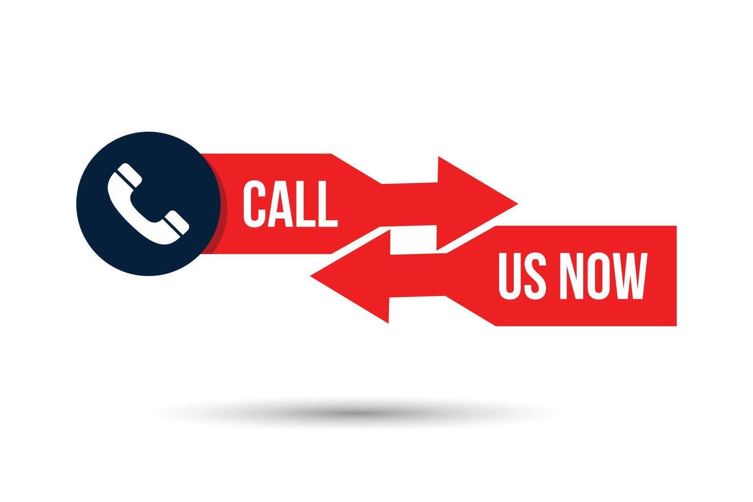 call us now design in phone icon vector