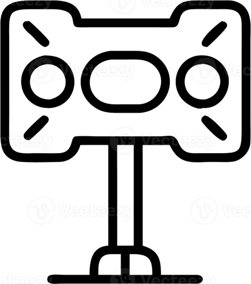 Neon signs in outline icon style, activities and events theme. png