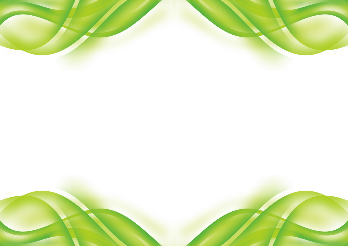 MODERN FRAME BORDER GREEN WAVE ABSTRACT BACKGROUND png