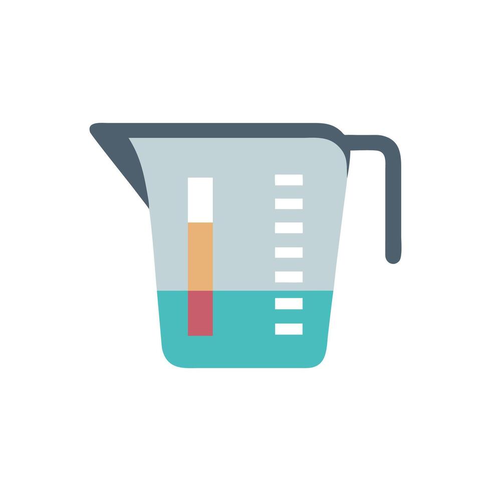 Innovative Digital Measuring Cup Icon vector