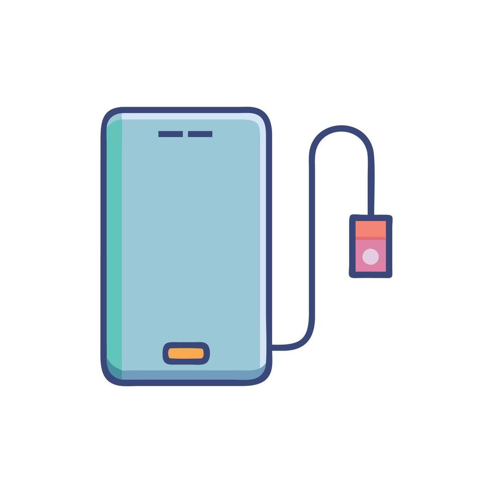 Versatile Power Bank Icon for Everyday Use vector