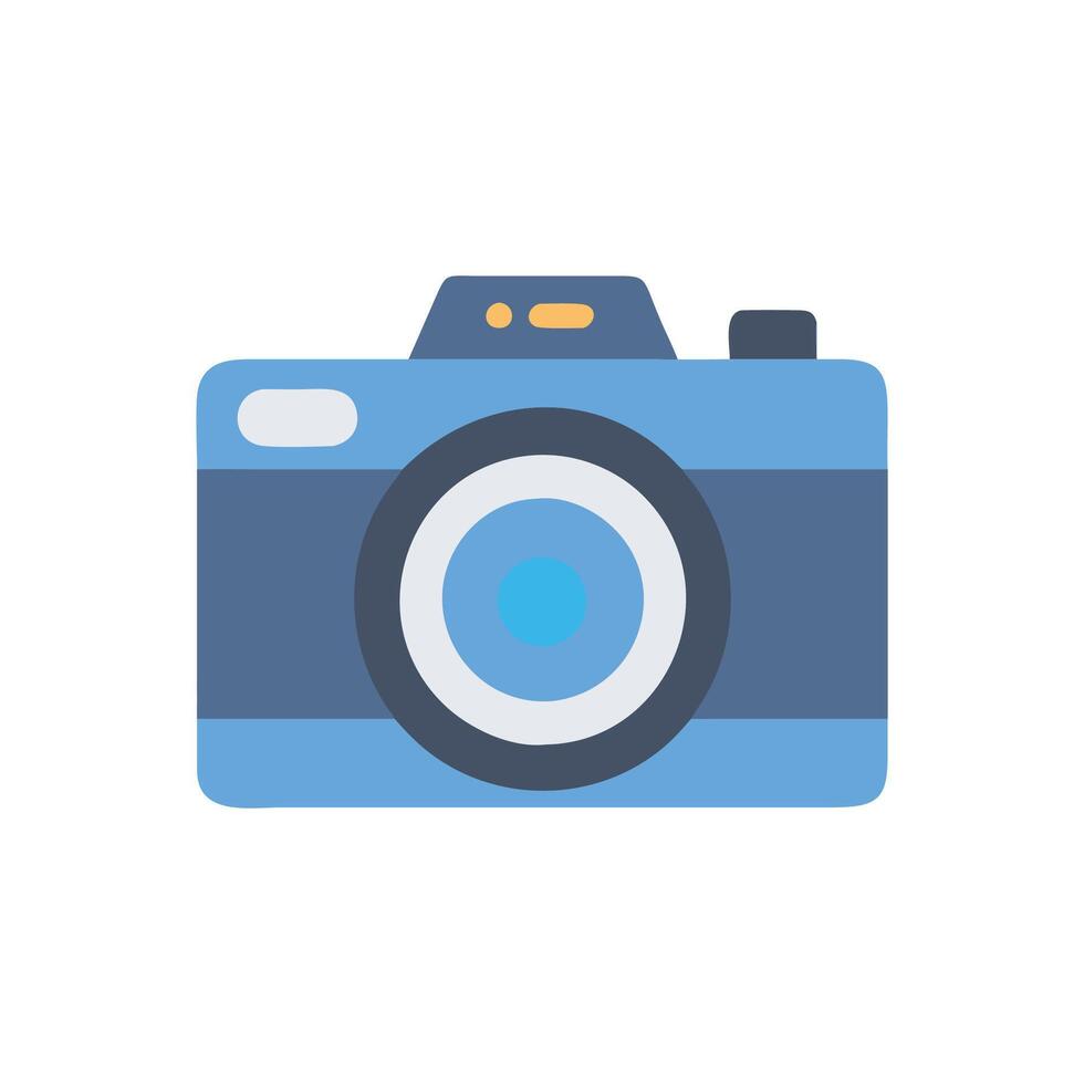 Old DSLR Camera Icon for Creative Capture vector