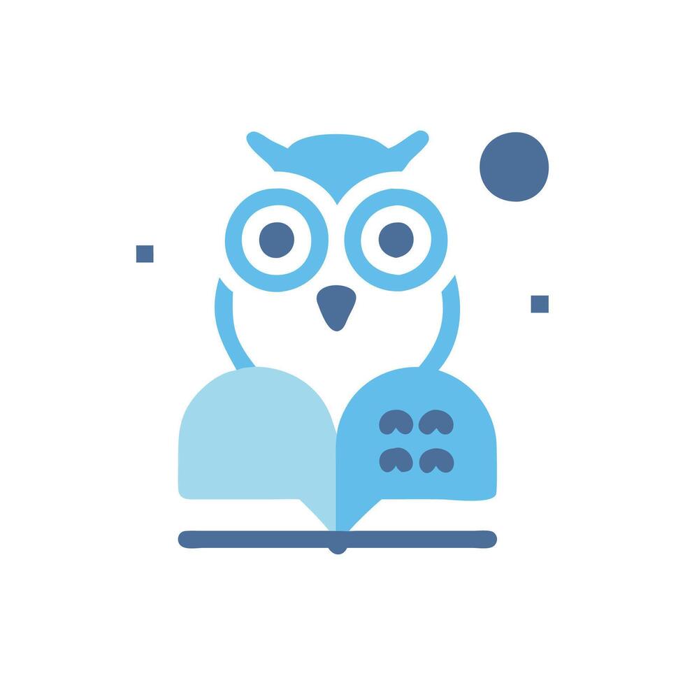 Interactive Wisdom Learning Icon vector
