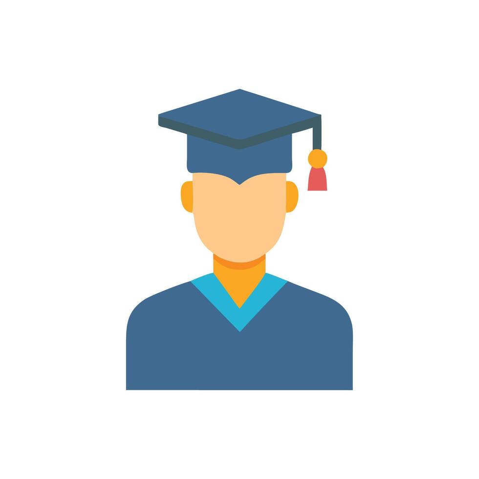 Modern Academic Icon Illustration vector