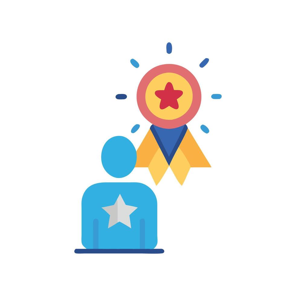 Achievement Icon for Academic Success vector