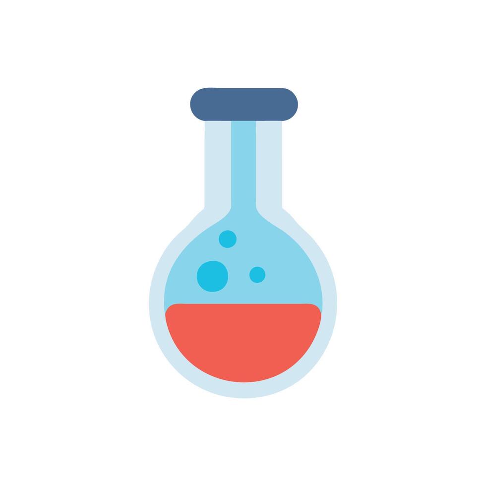 Stylish Beaker Icon Graphic vector
