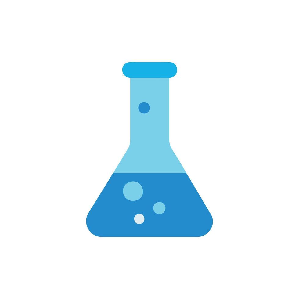 Modern Illustration of Beaker vector