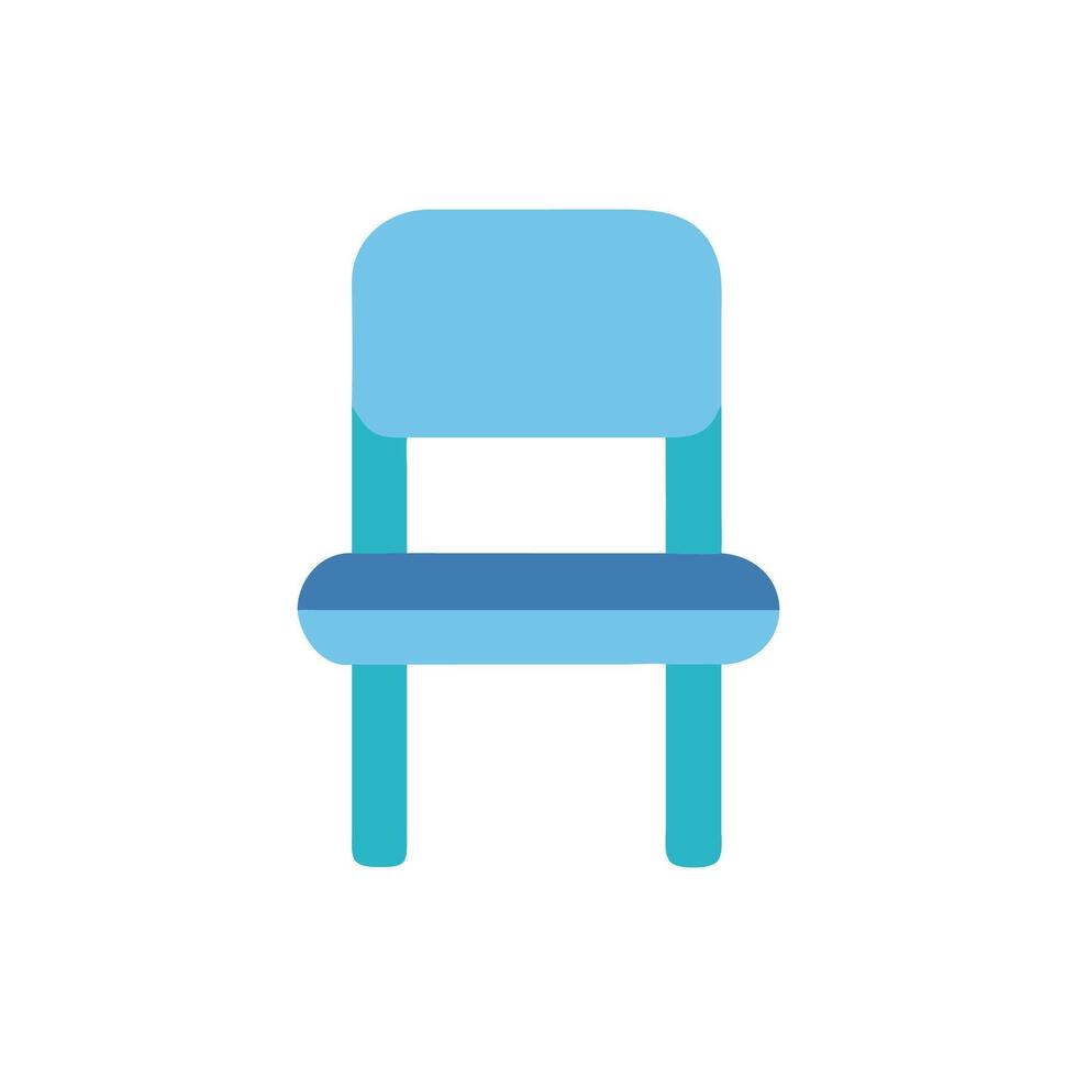 Stylish Chair Icon for Creative Spaces vector