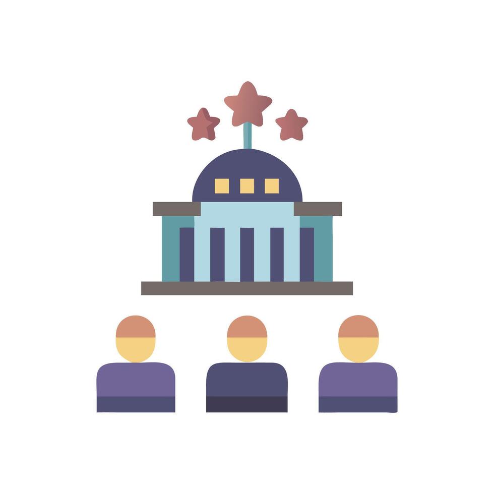 Creative Civics Icon for Awareness vector