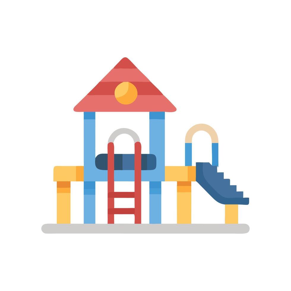 Creative Education Playground Icon for Fun vector